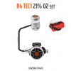 Tecline automat oddechowy R4 Tec1 21% O2 G5/8 zestaw stage