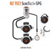 Tecline automat oddechowy R2 Tec1 zestaw SemiTec z manometrem