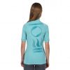 Fourth Element Rashguard Hydro-T Short Sleeve Pastel Turquoise damska