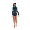 Mares rashguard luźny damski aquamarine