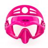 Maska Tecline Frameless Neon różowy