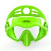 Maska Tecline Frameless Neon zielony