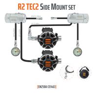 Tecline automat oddechowy R2 Tec2 zestaw side mount  - Tecline automat oddechowy R2 Tec2 zestaw side mount - automat-r2-tec2-zestaw-side.jpg