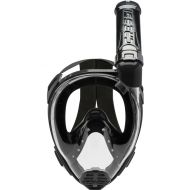 Cressi Baron – maska pełnotwarzowa do snorkelingu - Cressi Maska pełnotwarzowa Baron czarna - cressi-baron-czarny-2.jpg