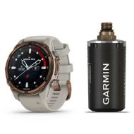 Garmin Descent MK3i 43 mm + transmiter T2 - Tytan z brązową powłoką z paskiem French Gray  - Garmin Descent MK3i 43 mm + transmiter T2 - Tytan z brązową powłoką z paskiem French Gray - mk3i-brown-z-nadajnikiem.jpg