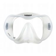 XDEEP Maska Frameless Radical Przeźroczysta L - Xdeep maska Frameless przeźroczysta - front - xdeep-frameless-mask-clear-front.jpg