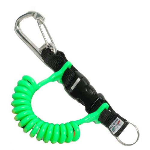 Best Divers Retraktor Color Strong - retraktor nurkowy  z dużym karabińczykiem Rock ze stali nierdzewnej ()