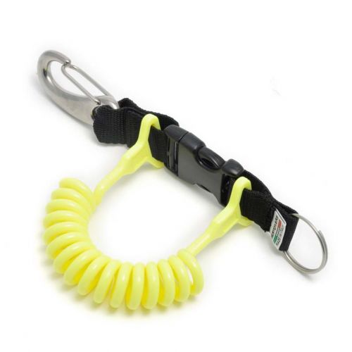 Best Divers Retraktor Color Vela - kolorowy retraktor nurkowy z karabińczykiem ze stali nierdzewnej ()