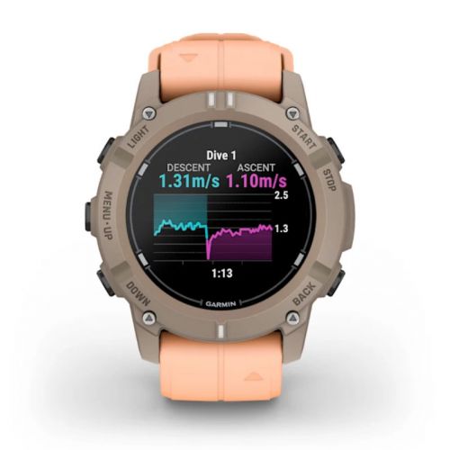 Garmin Descent G2 Paloma z paskiem w kolorze Shell Pink (010-02986-01)