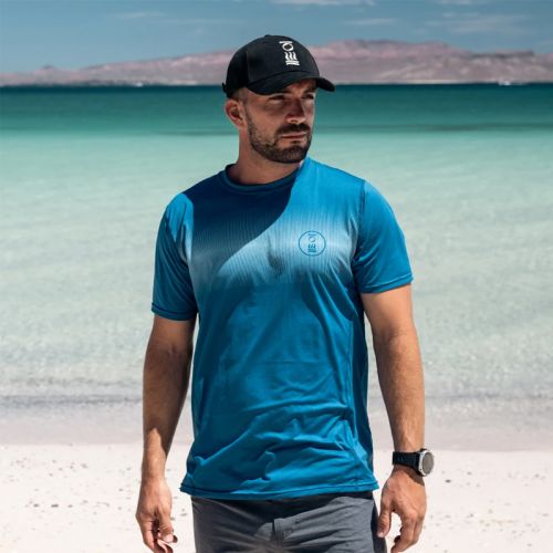 Fourth Element Rashguard Hydro-T Short Sleeve Niebieski męski ()