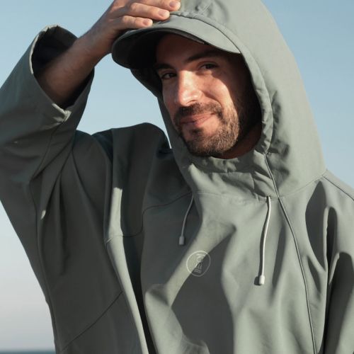 Fourth Element Storm Poncho morska zieleń ()