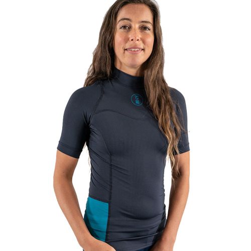 Fourth Element Rashguard Hydro-T Short Sleeve Midnight Navy damski (HYSW04)