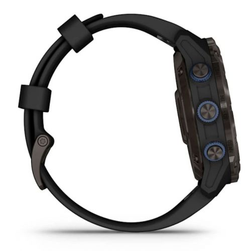 Garmin Descent Mk3i 51 mm + transmiter T2 - Tytanowy carbon grey, czarny pasek (BNDL-DMK3-51CGDT2)