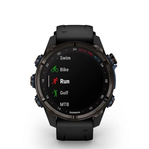 Garmin Descent MK3i 43 mm + transmiter T2 - Tytan z czarnym paskiem  (BNDL-DMK3i-43CGTDT2)