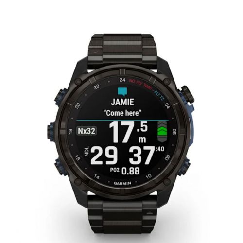 Garmin Descent Mk3i 51 mm + nadajnik T2 - tytanowa bransoleta (BNDL-DMK3i-51CGTTDT2)