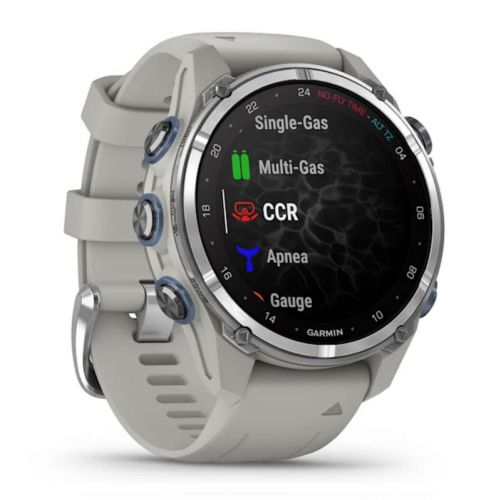 Garmin Descent Mk3 43 mm stal nierdzewna z paskiem Fog Grey (010-02753-04)