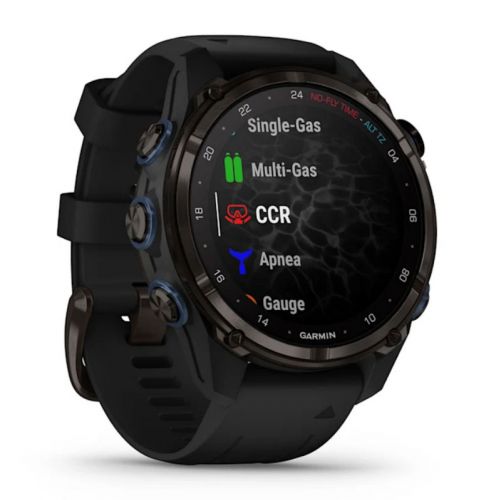 Garmin Descent MK3i 43 mm + transmiter T2 - Tytan z czarnym paskiem  (BNDL-DMK3i-43CGTDT2)