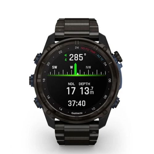 Garmin Descent Mk3i 51 mm + nadajnik T2 - tytanowa bransoleta (BNDL-DMK3i-51CGTTDT2)