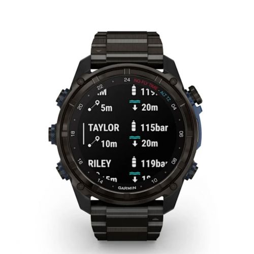 Garmin Descent Mk3i 51 mm carbon grey z tytanową bransoletą  (010-02752-14)