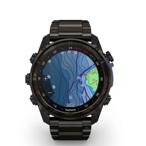 Garmin Descent Mk3i 51 mm + nadajnik T2 - tytanowa bransoleta (BNDL-DMK3i-51CGTTDT2)