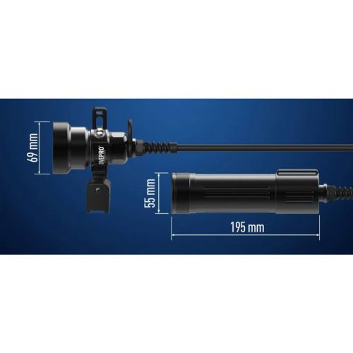 Divepro latarka z kanistrem M6500S-V2 7000 lumenów ()