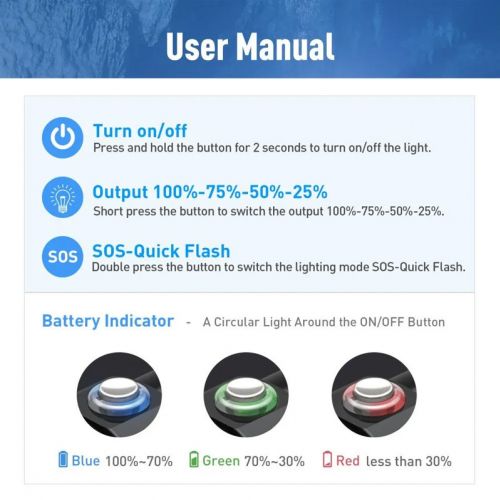 Divepro latarka z kanistrem 4200 lumenów sidemount ()