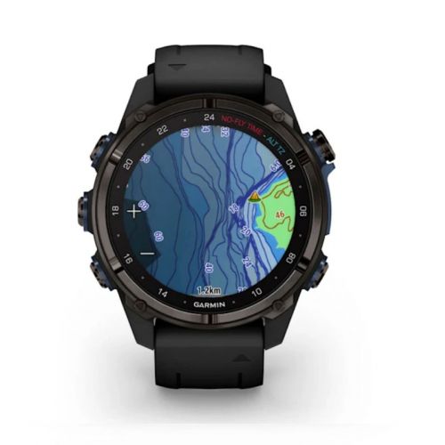 Garmin Descent MK3i 43 mm + transmiter T2 - Tytan z czarnym paskiem  (BNDL-DMK3i-43CGTDT2)