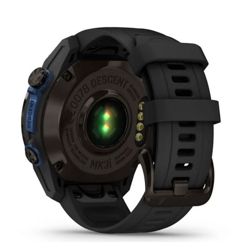 Garmin Descent MK3i 43 mm + transmiter T2 - Tytan z czarnym paskiem  (BNDL-DMK3i-43CGTDT2)