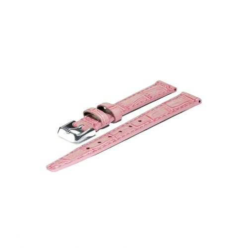 Chris Benz pasek skórzany do zegarka One Lady różowy ()