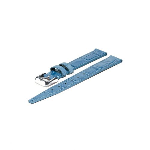 Chris Benz pasek skórzany do zegarka One Lady niebieski ()