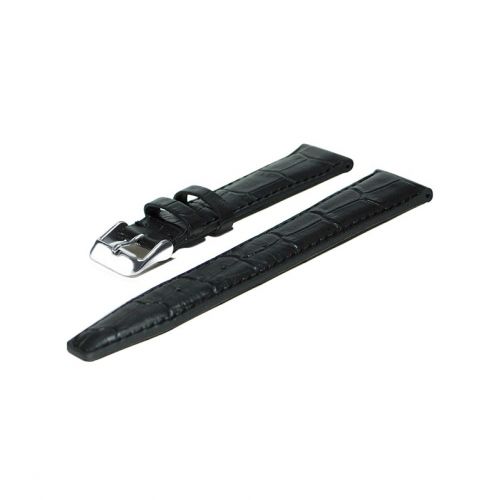 Chris Benz pasek skórzany do zegarka One Medium czarny ()