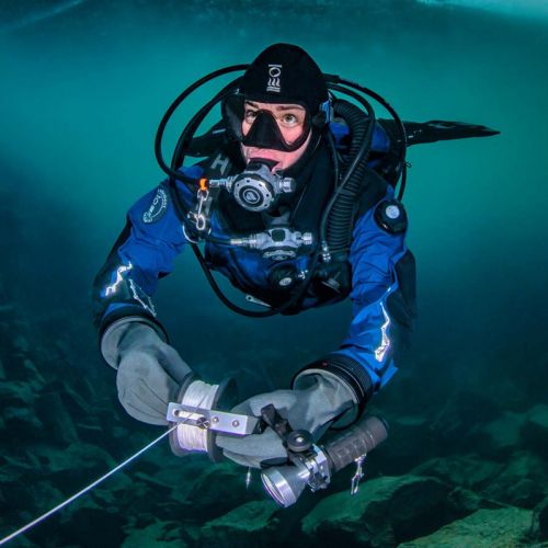 Fourth Element System pierścieni PSI do suchego skafandra rozmiar standard do cienkich rękawic ()