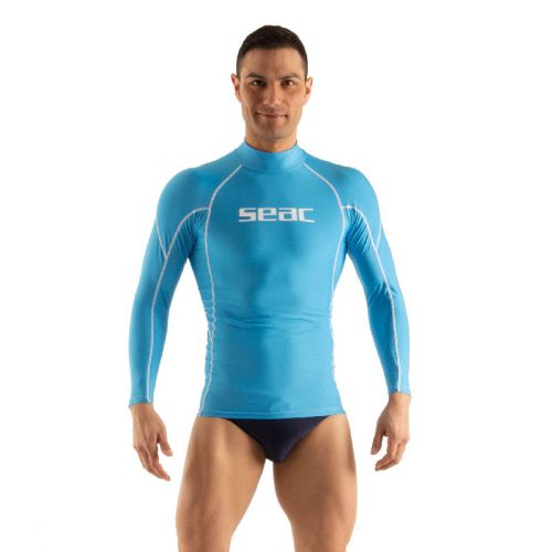 Seac Rashguard RAA Long Evo Man - light blue (155-29/)