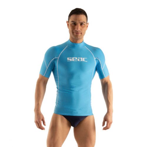 Seac rashguard RAA Short Evo męski - light blue (155-31/)