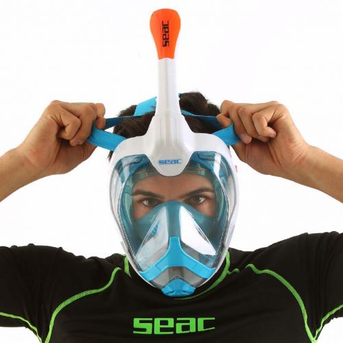 Maska pełnotwarzowa Seac Magica L/XL - snorkeling, panorama ()