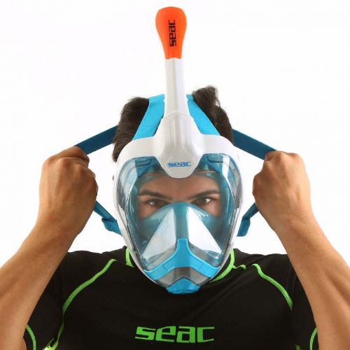 Maska pełnotwarzowa Seac Magica L/XL - snorkeling, panorama ()