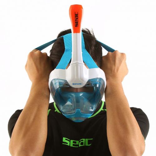 Maska pełnotwarzowa Seac Magica L/XL - snorkeling, panorama ()