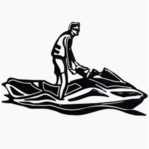 Naklejka 3D Skutery Wodne W15-002 ()