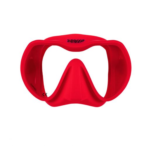 XDEEP Maska Frameless Radical Czerwona L ()