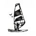 Naklejka 3D Windsurfing W07-002